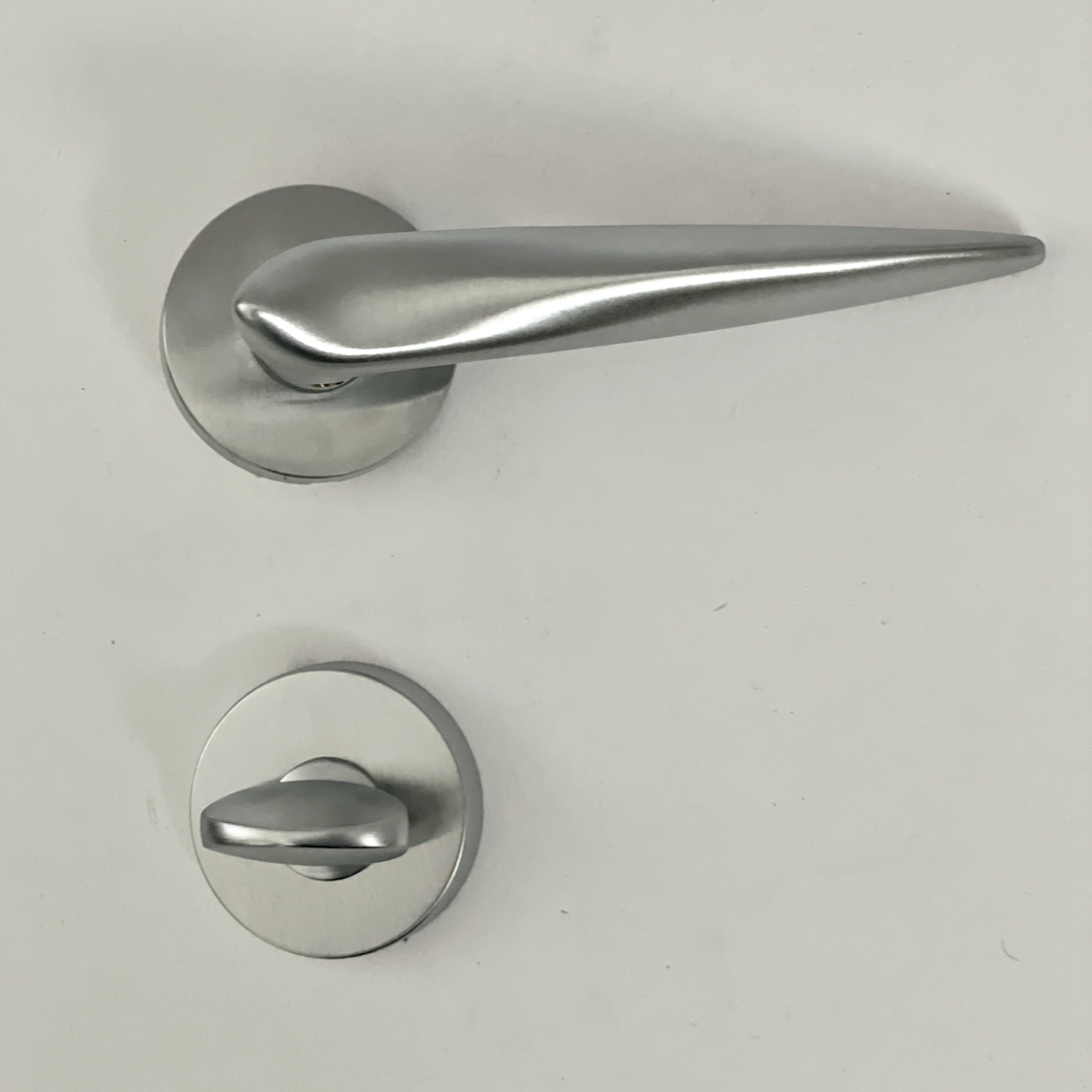 Rosetta Copper Door Handle 381