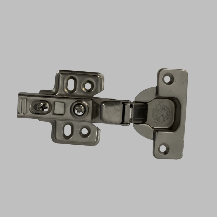 Soft-Close Half Overlay Hinge