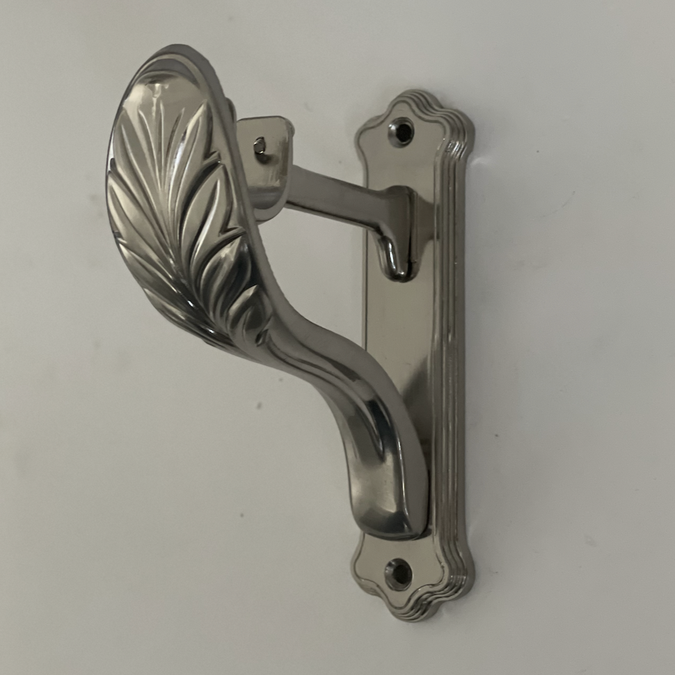 Single Leaf Curtain Rod Bracket – 22 mm