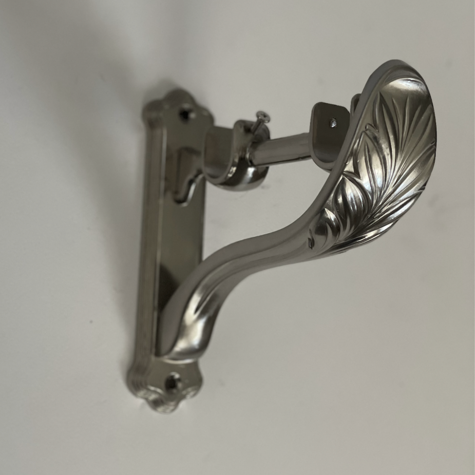 Double Leaf Curtain Rod Bracket