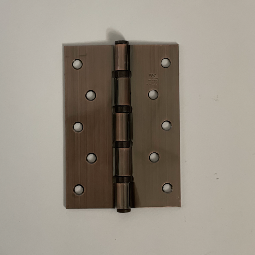 Flat Top Door Hinge - 5 Inches