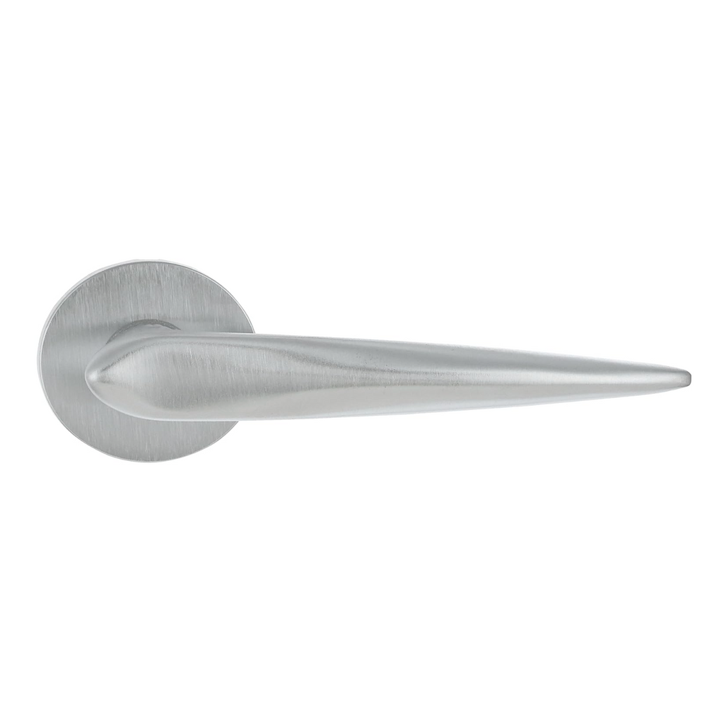 Rosetta Copper Door Handle 381