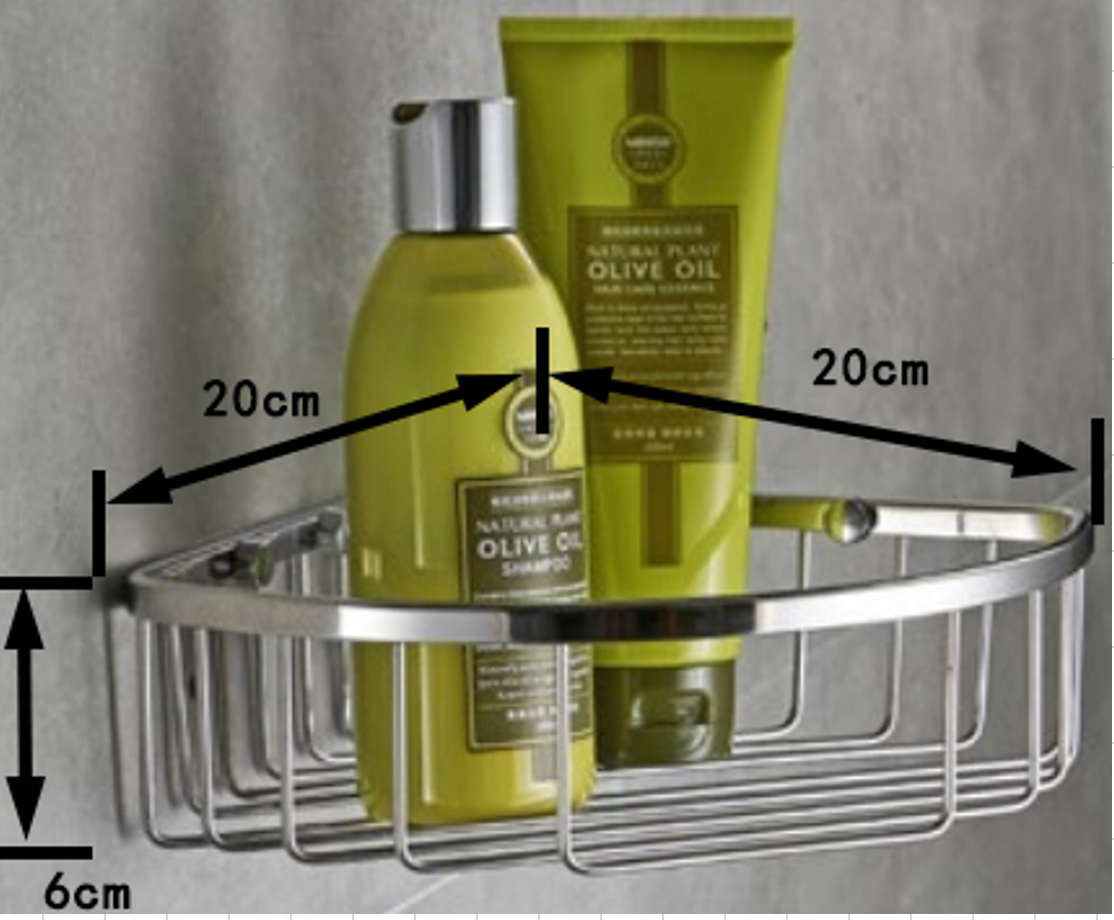 1-Tier Corner Shower Basket SB23-1