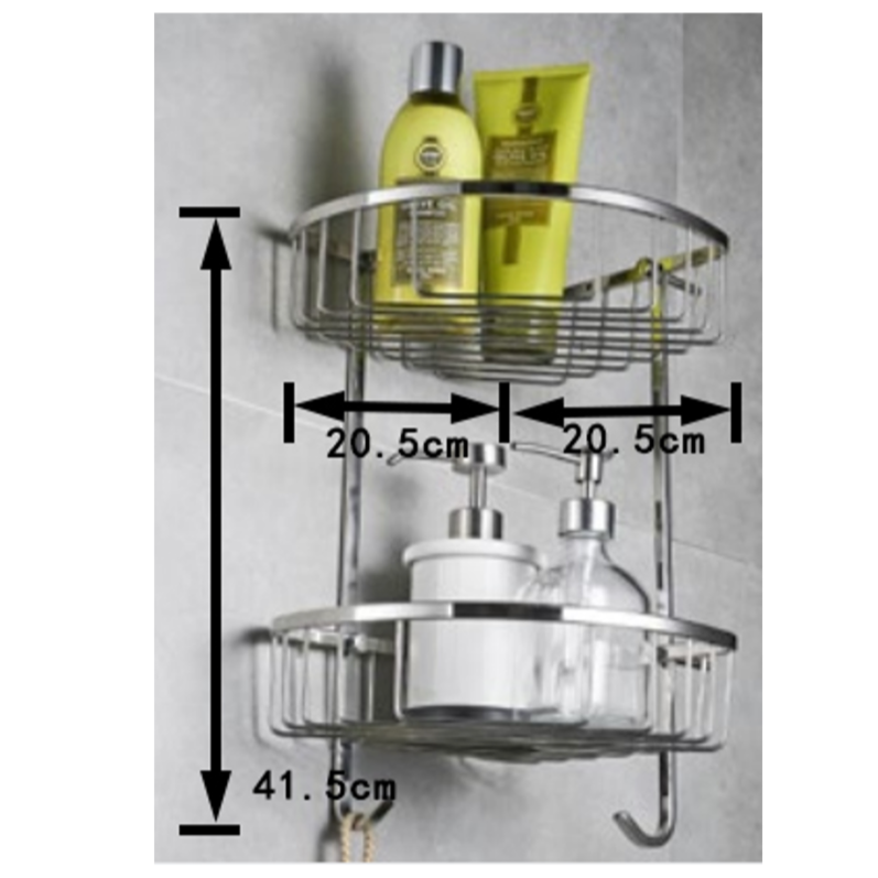 2-Tier Corner Shower Basket SB23-2
