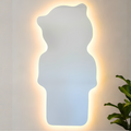 مرآة الدب مع LED