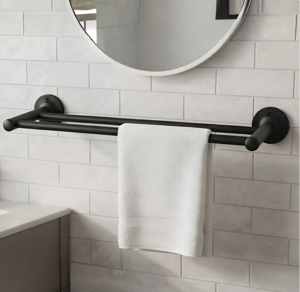 Double Towel Bar