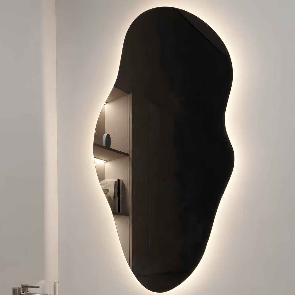 Wave LED Mirror