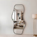 Grey Wavy Mirror