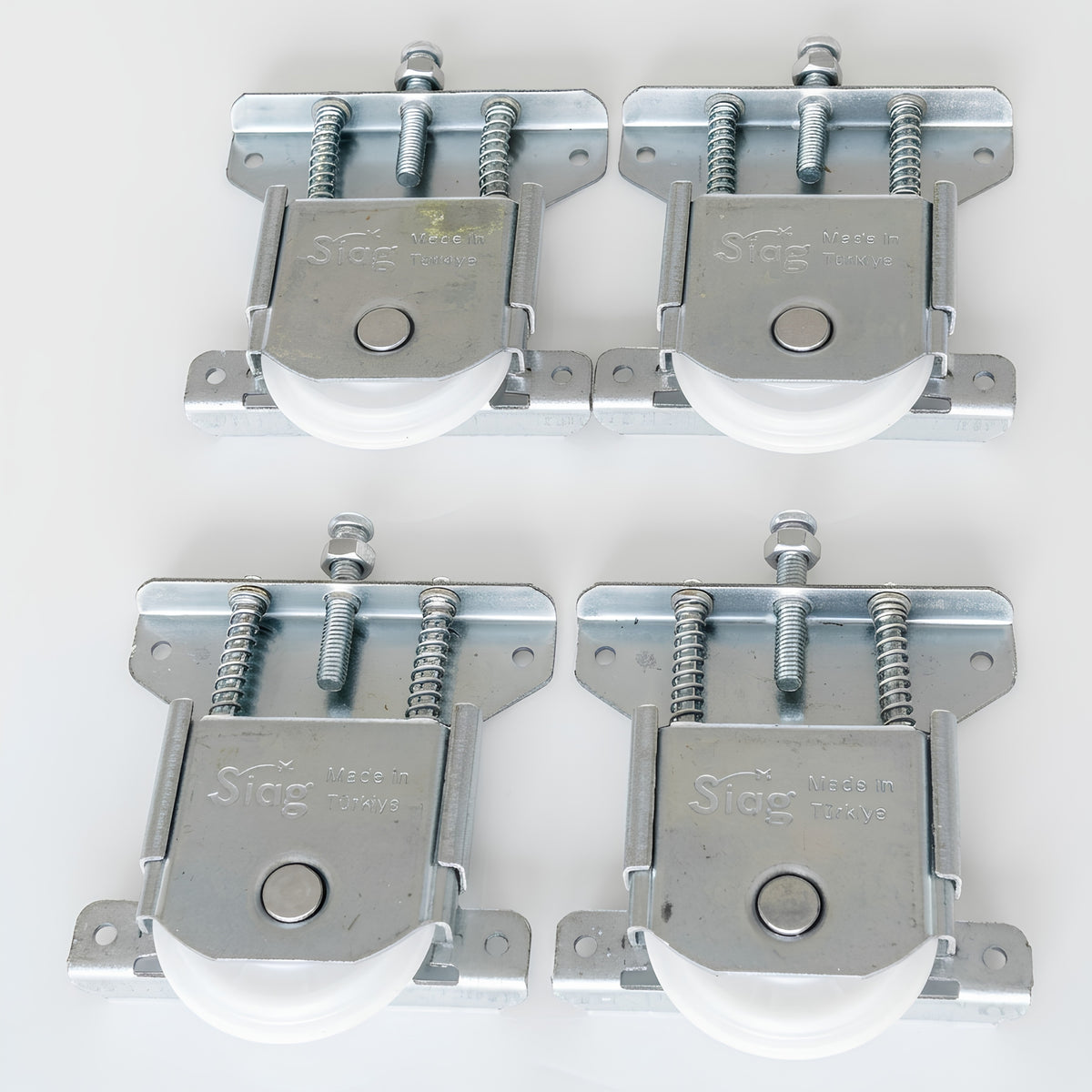 Adjustable Sliding Door Roller Set – 4 Pcs