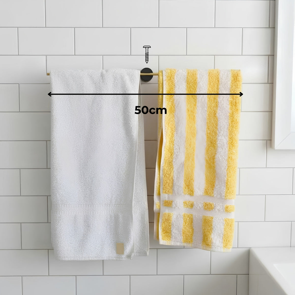 Double-Sided Towel Bar 38807B
