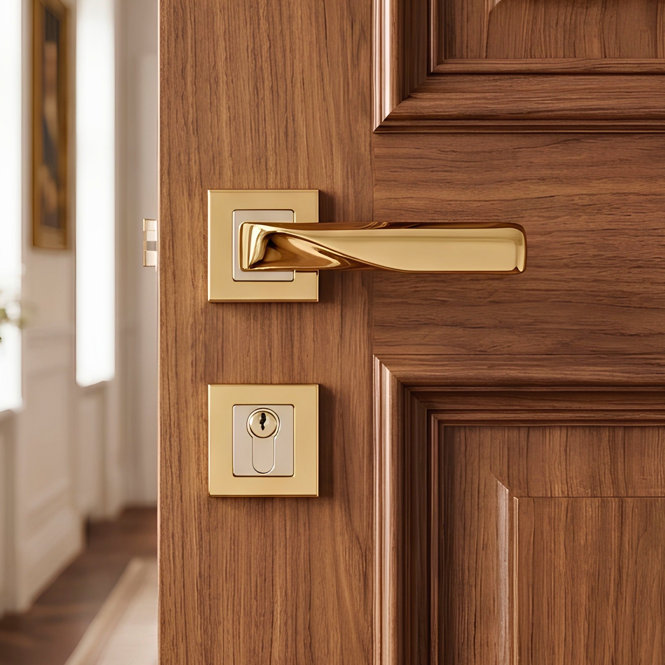 Noyan Rosetta Cylinder Door Handle