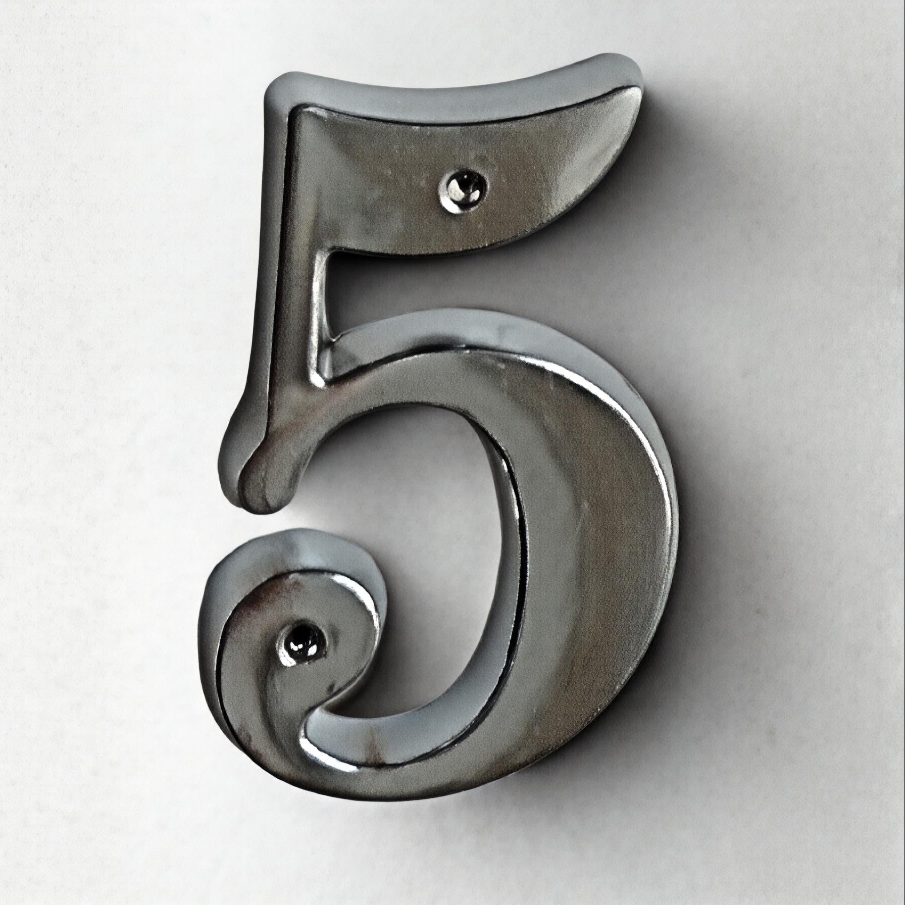 Silver House Number