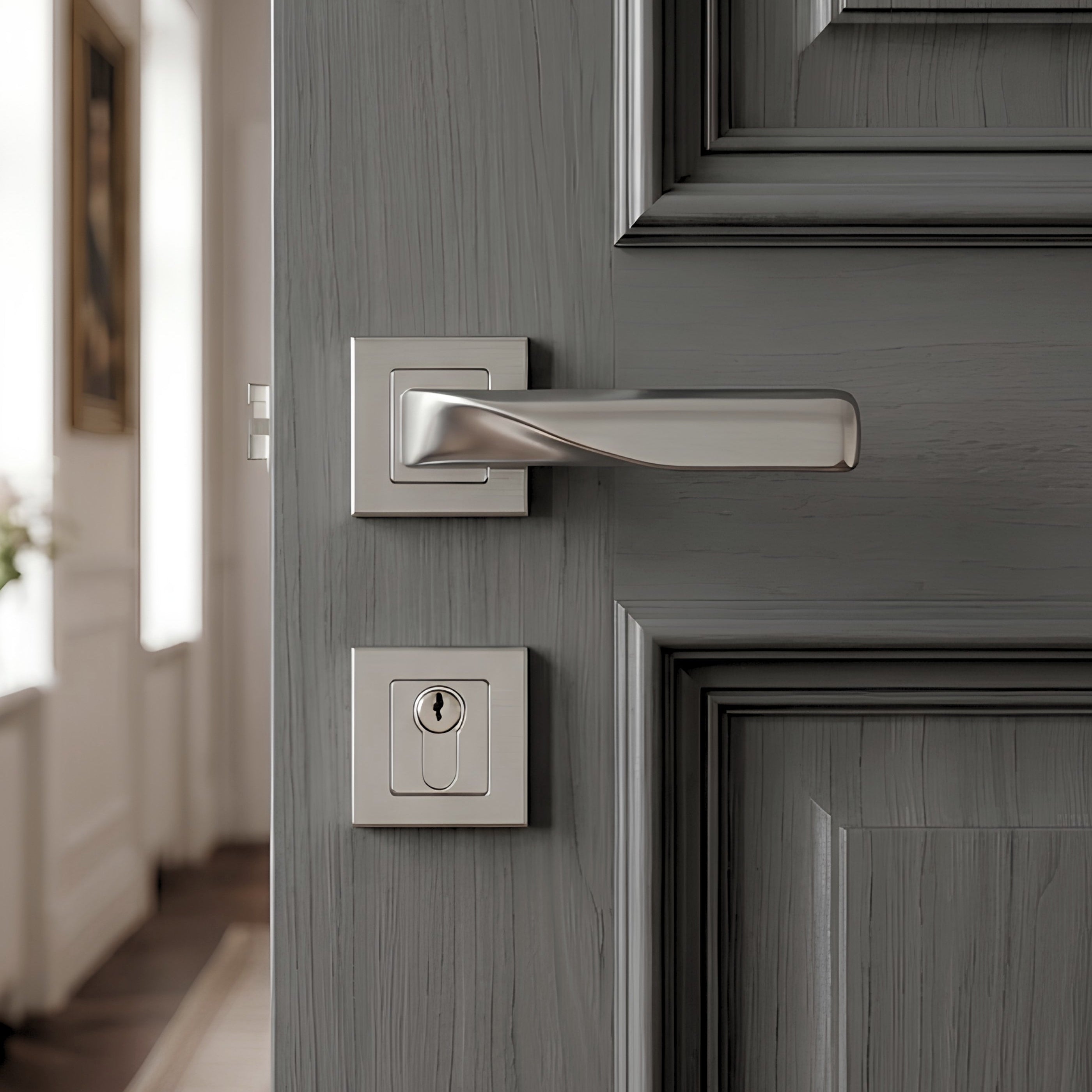 Noyan Rosetta Cylinder Door Handle