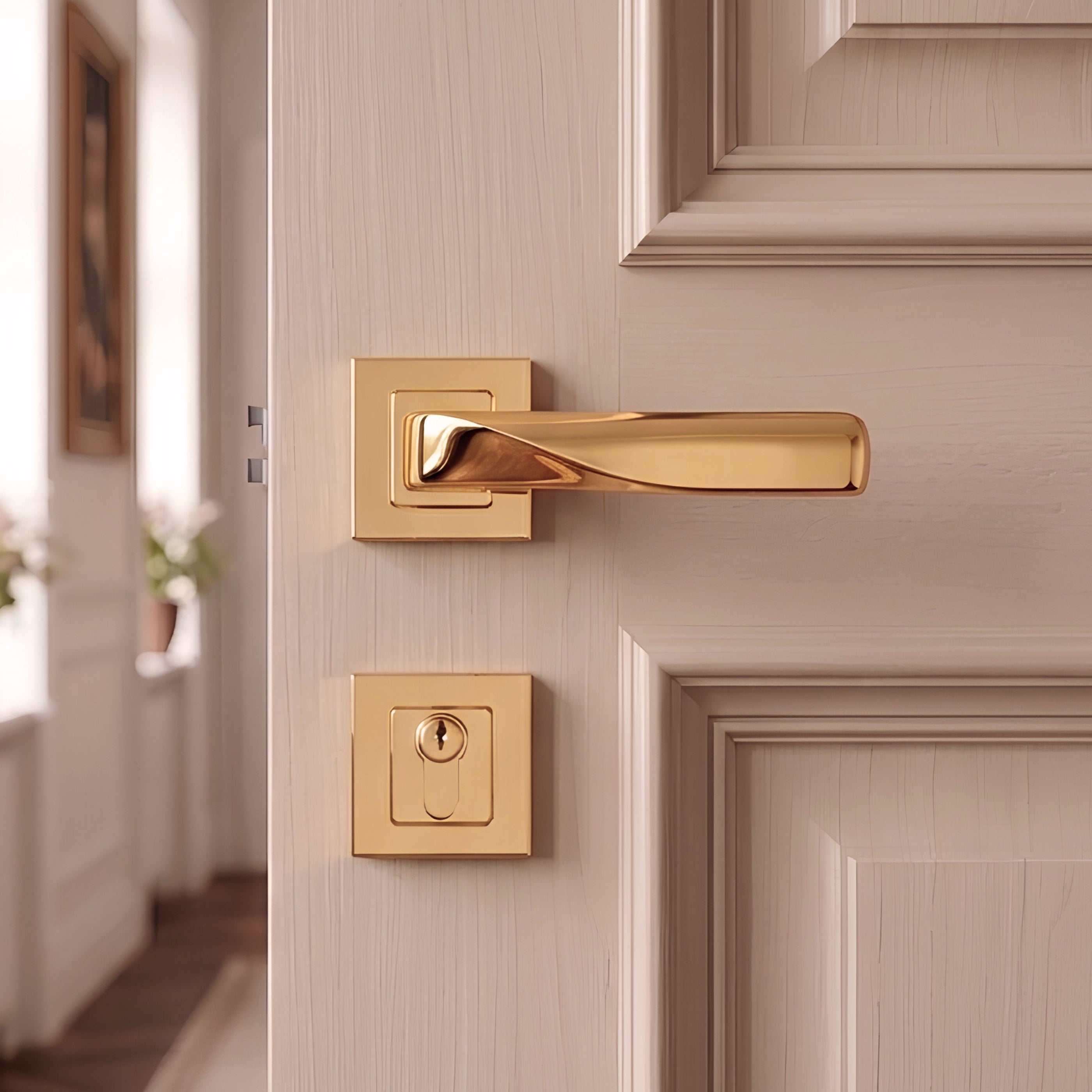 Noyan Rosetta Cylinder Door Handle