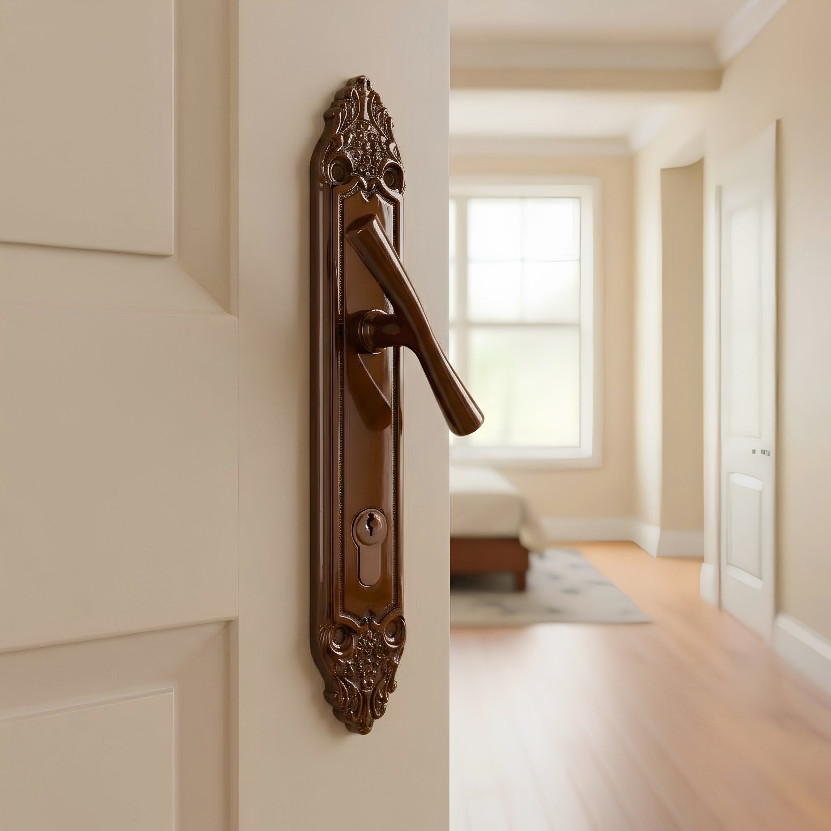 Hazal 1/2 Cylinder Door Handle Classic