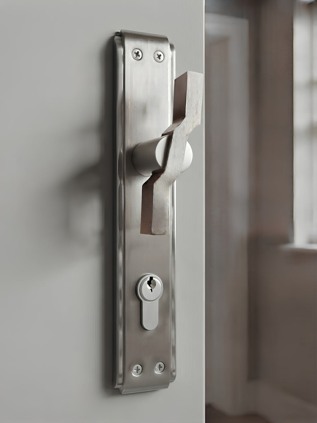 Yildiz 1/2 Cylinder Door Handle