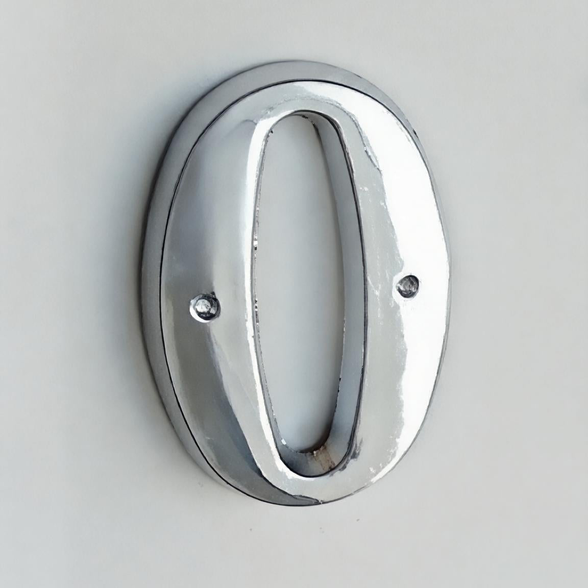 Silver House Number