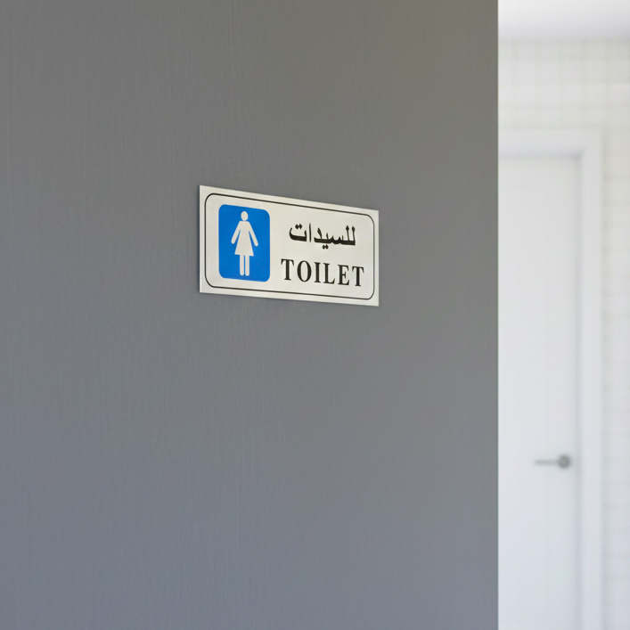 لافتة كبيرة