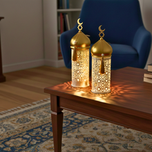 Load image into Gallery viewer, Rotating LED Decorative Lantern RAM 14
