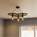 Wheel Ceiling Light