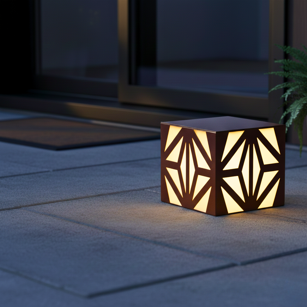 Outdoor Metal Lamp