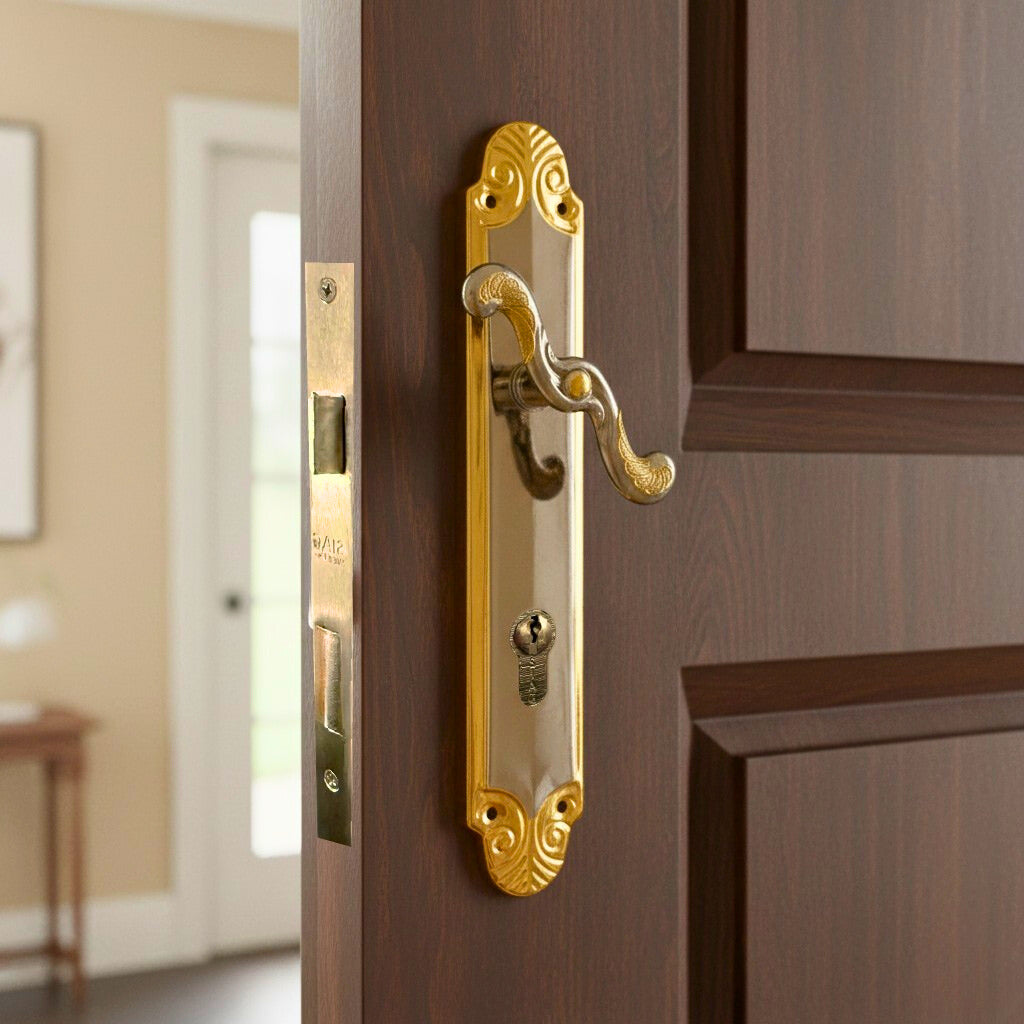 1/2 Cylinder Door Handle 36
