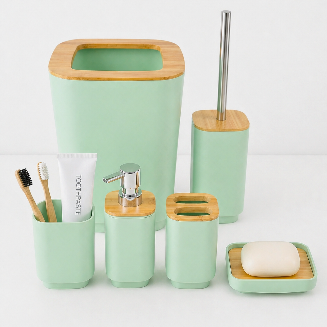 6-Piece Bathroom Accessories Set 2528