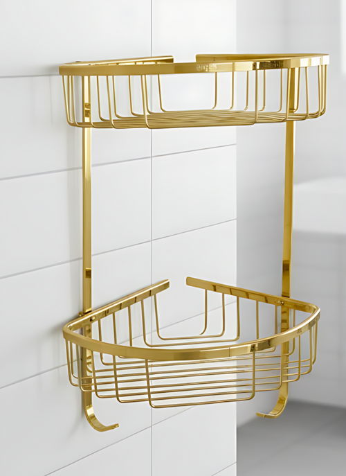 2-Tier Corner Shower Basket SB23-2