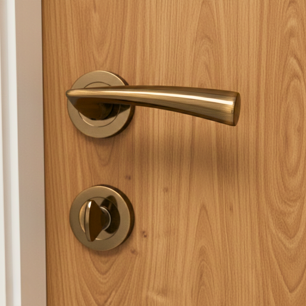 Hazal Rosetta Door Handle