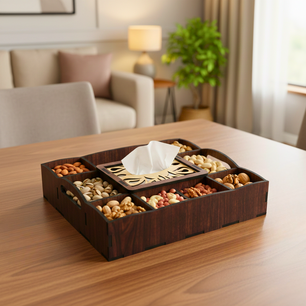 Nuts and Tissues Tray