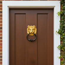 Load image into Gallery viewer, Lionhead Door Knocker
