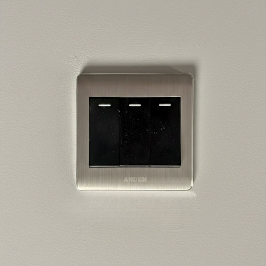 Anden 3-Gang Switch E9A-06