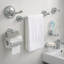 Load image into Gallery viewer, 6 Piece Full Bathroom Accessory Set 160 Silver
