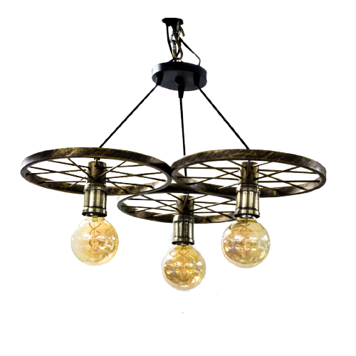 Wheel Ceiling Light